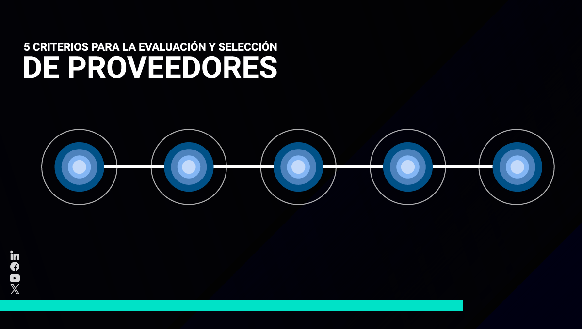 Conoce estos 5 criterios fundamentales al momento de hacer la evaluación para la selección de proveedores